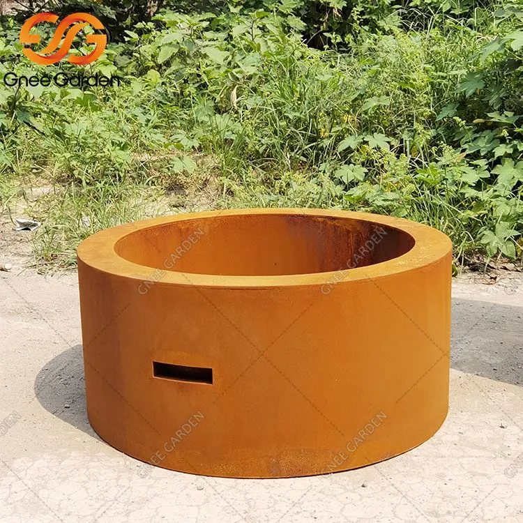 Corten Burning Firepit