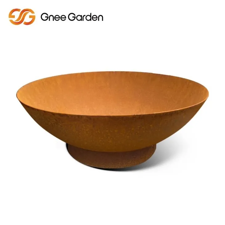 Corten Clean Burning Fire Pit Propane