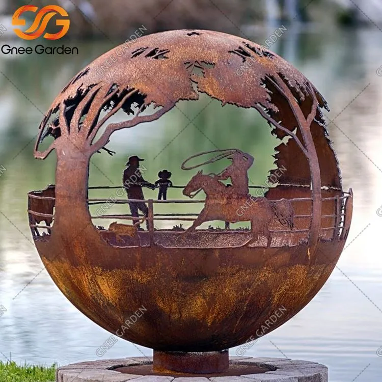 Corten Cow Boy olov to'pi