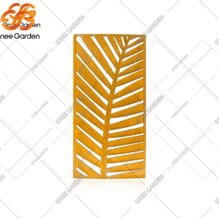 Corten Garden ekran panellari