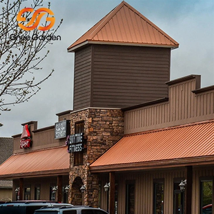 corten steel standing seam roofing