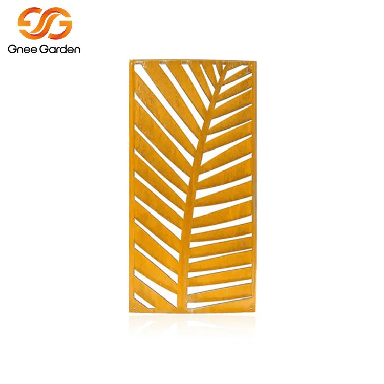 Corten Steel Garden Maxfiylik ekranlari
