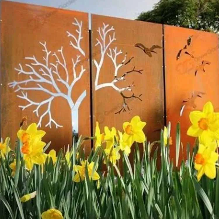 Metall korroziyaga chidamli po'lat ekran