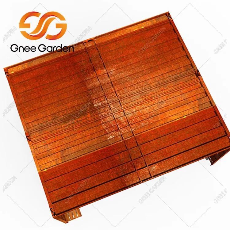 Zamonaviy metall bog 'pergola