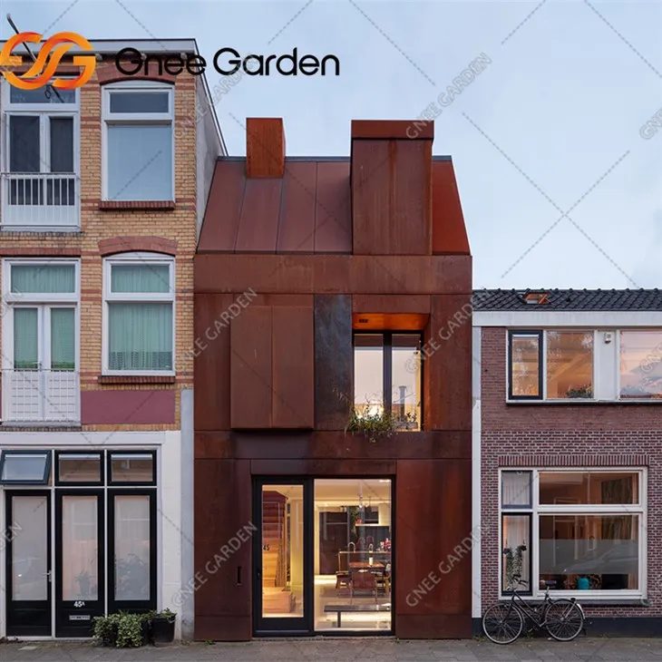 Ovqatlangan po'latdan ham teshilgan metall panellar