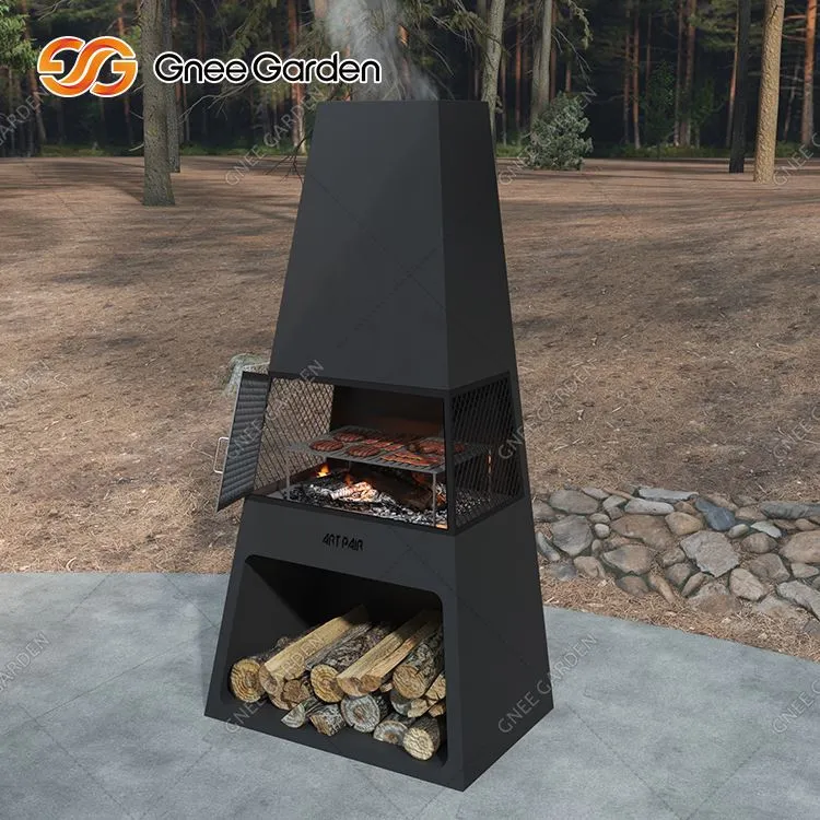 Yopiq yog'och yonayotgan kamin