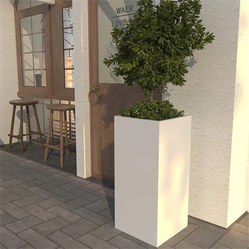 Oq uzun ekish uchun dekorativ moslashtirilgan